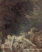 Jean-Antoine Watteau Die Champs elyssees oil painting